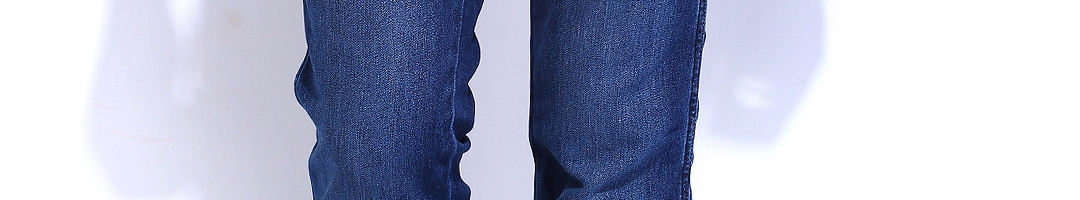 Buy Wrangler Men Blue Rockville Fit Tough Gear Jeans - Jeans for Men ...