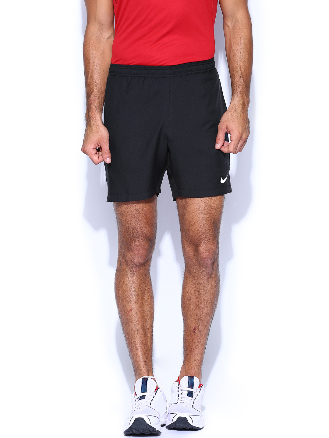 mens black and gold nike shorts