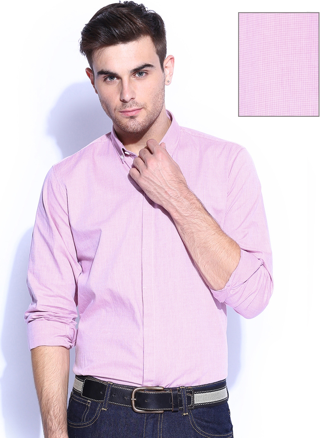 mast and harbour pink shirt