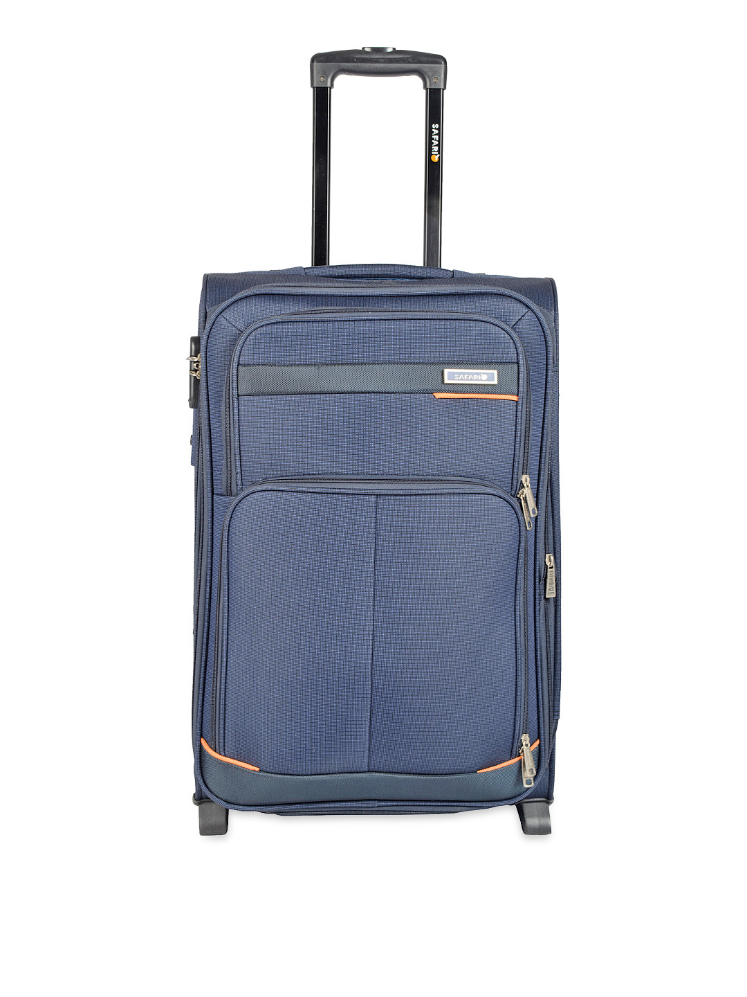 Buy Safari Unisex Navy Small Trolley Suitcase Trolley Bag for Unisex