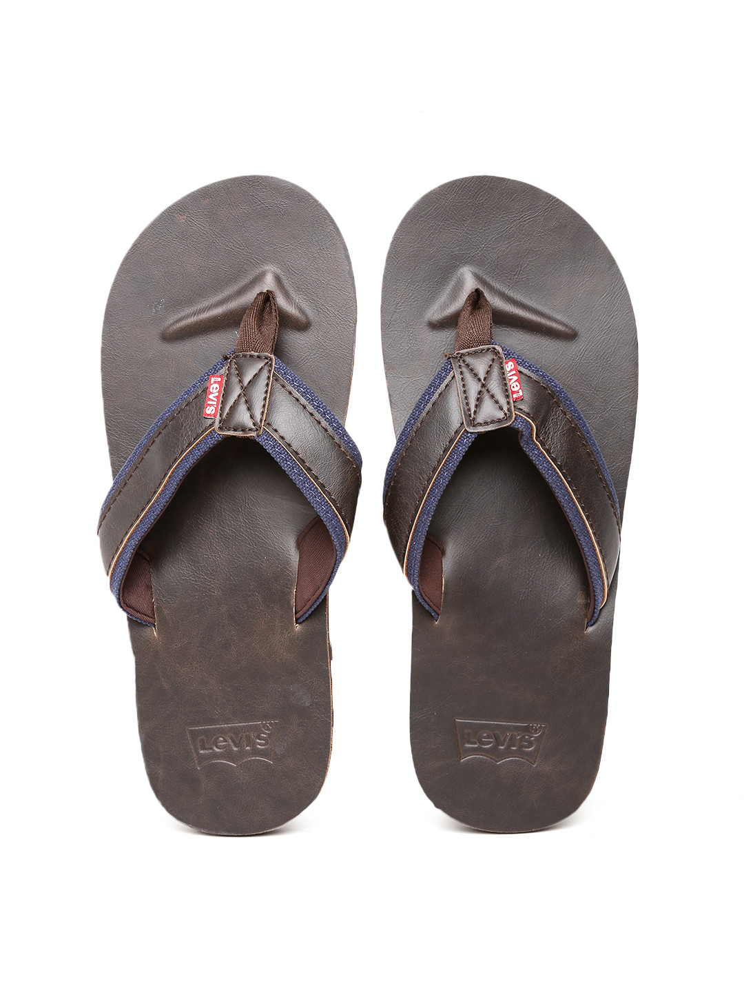 Buy Levis Men Dark Brown Sandals Sandals for Men 704096 Myntra