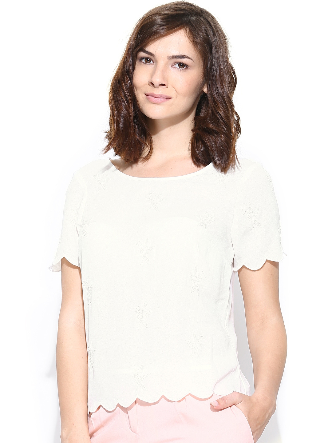 Buy Vero Moda Women White Top - Tops for Women 706997 | Myntra