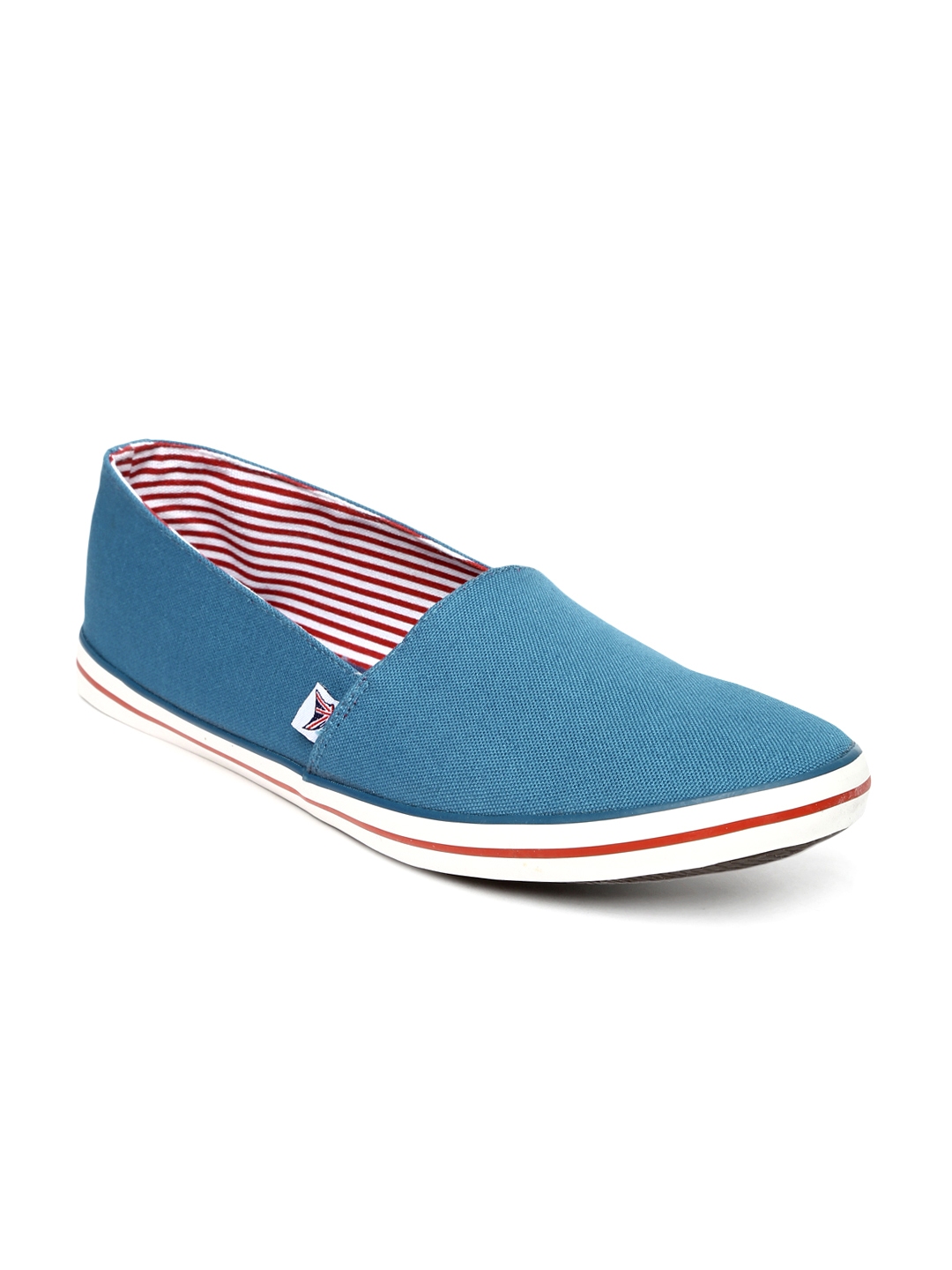 Buy Mast & Harbour Men Teal Blue Casual Shoes - Casual Shoes for Men ...