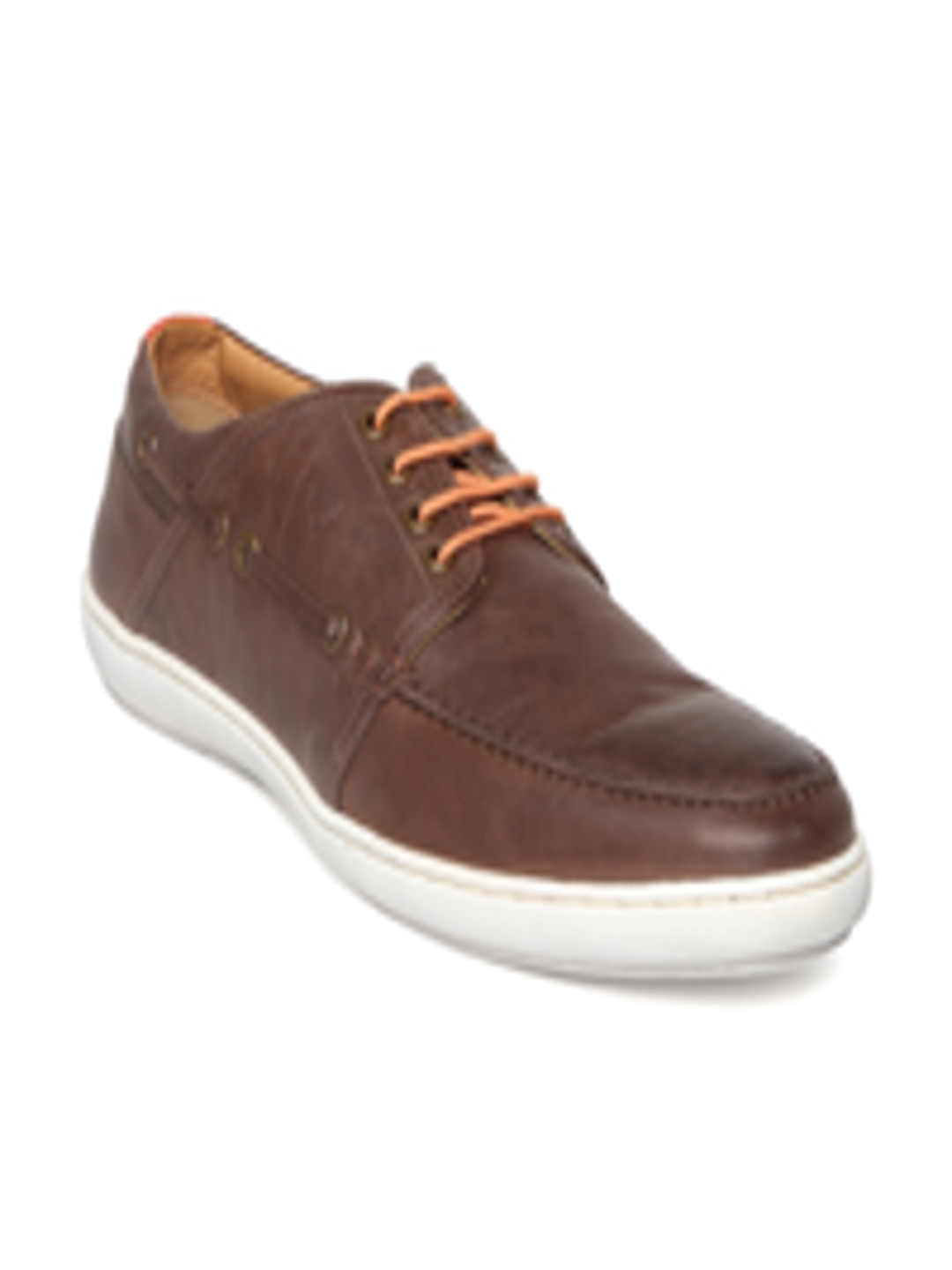 Buy Allen Solly Men Brown Leather Casual Shoes - Casual Shoes for Men ...