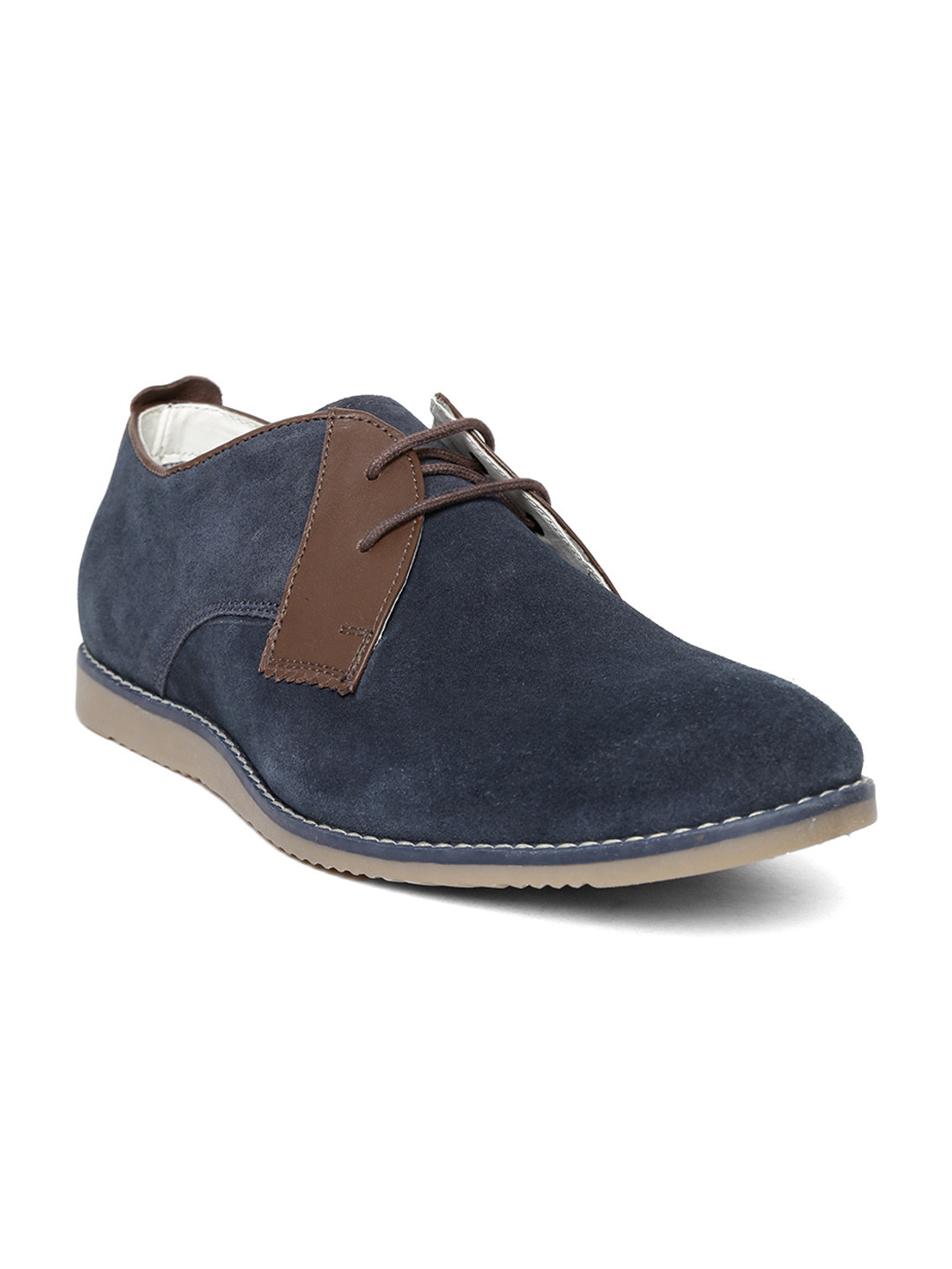 Buy Allen Solly Men Navy Suede Casual Shoes Casual Shoes for Men