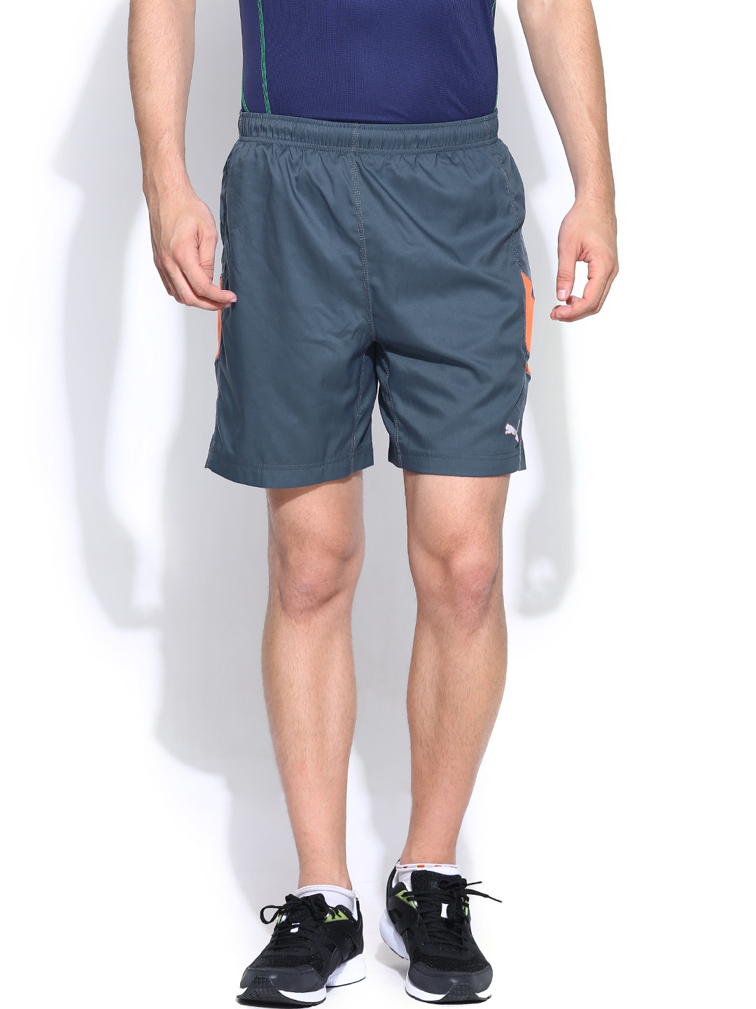 Buy PUMA Men Grey Running Shorts Shorts for Men 717789 Myntra