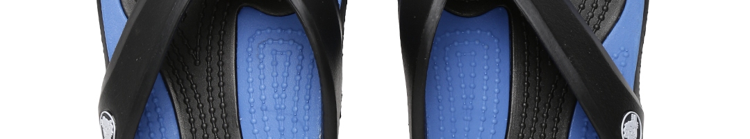 Buy Crocs Modi Unisex Black Blue Flip Flops - Flip Flops for Unisex ...