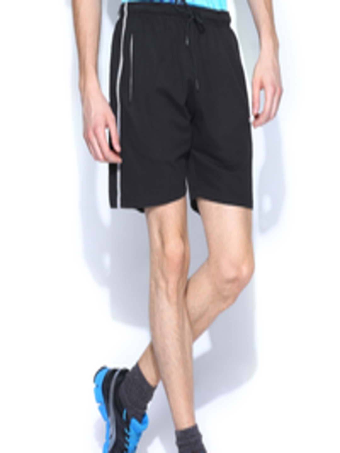 Buy FILA Men Black Shevo Shorts - Shorts for Men 718798 | Myntra
