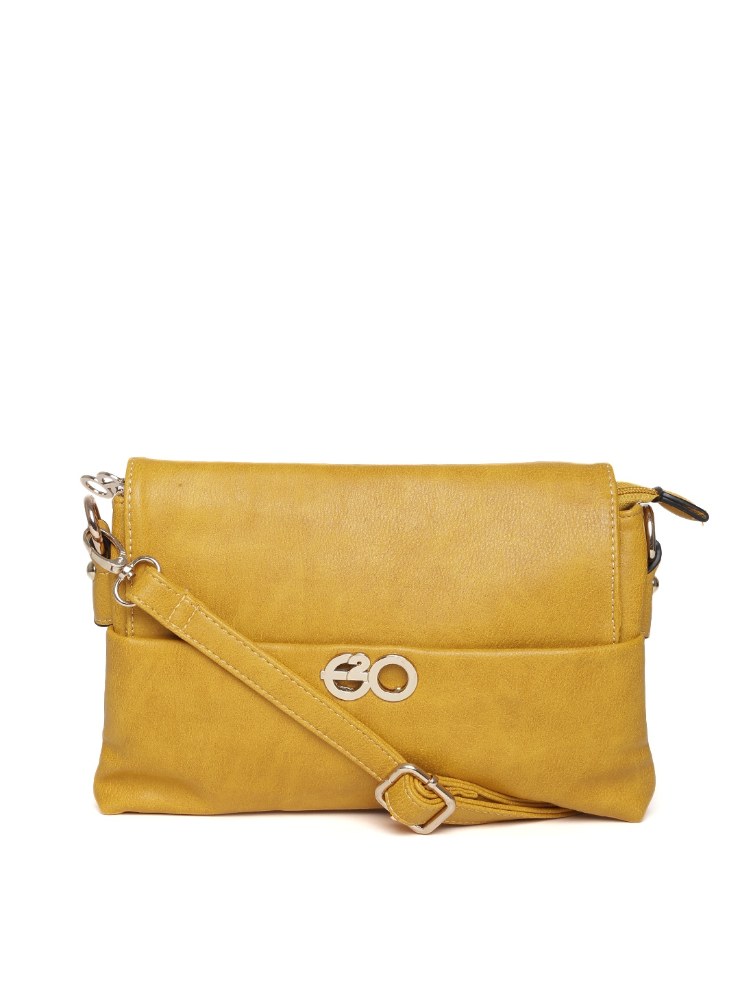 Buy E2O Mustard Yellow Sling Bag Handbags for Women 719583 Myntra