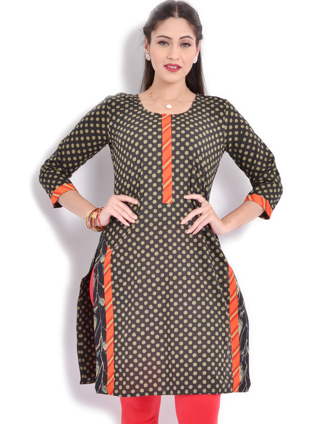 polka dots kurta online