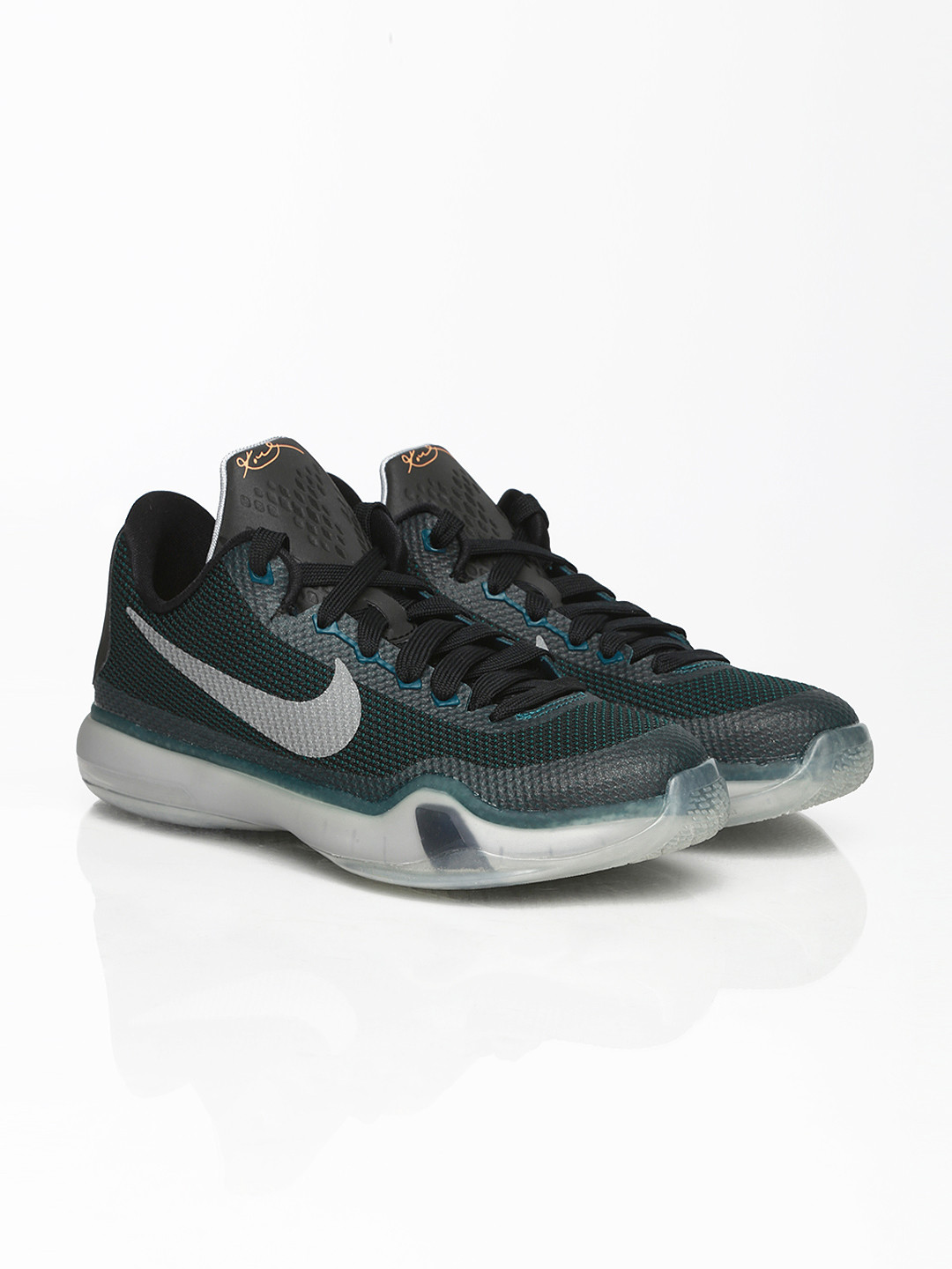 Buy Nike Boys Grey & Green Kobe X Basketball Shoes Sports Shoes for