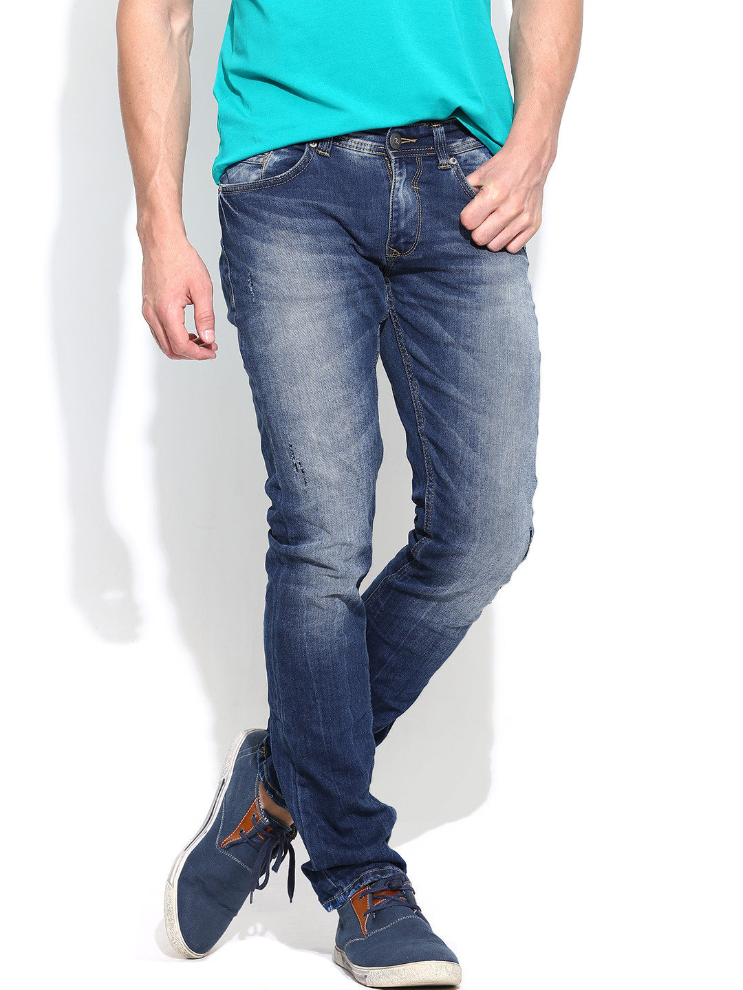 Buy SPYKAR Men Blue Tight Fit Jeans Jeans for Men 741532 Myntra