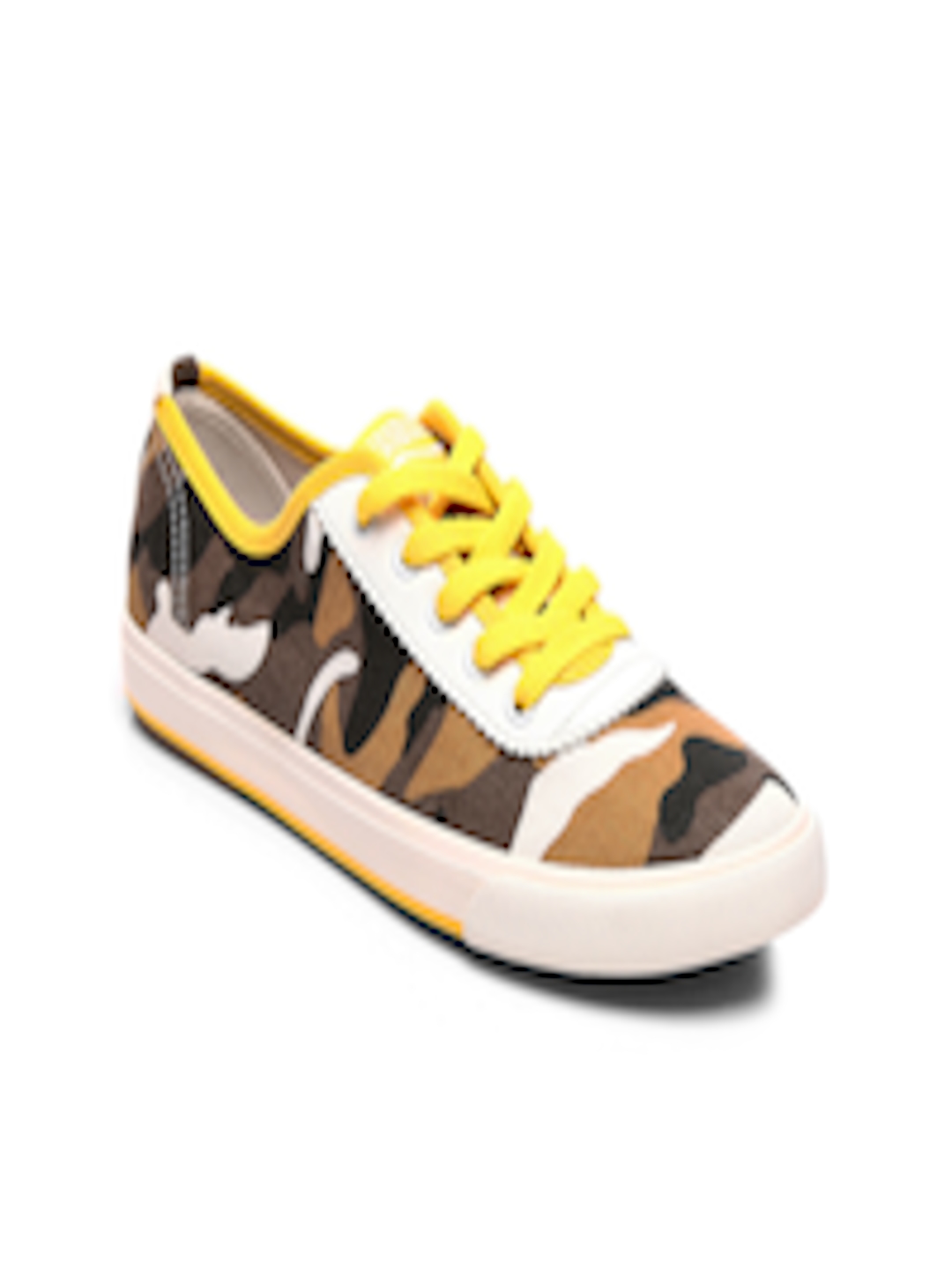 Buy Nell Women Brown Camouflage Print Casual Shoes - Casual Shoes for ...