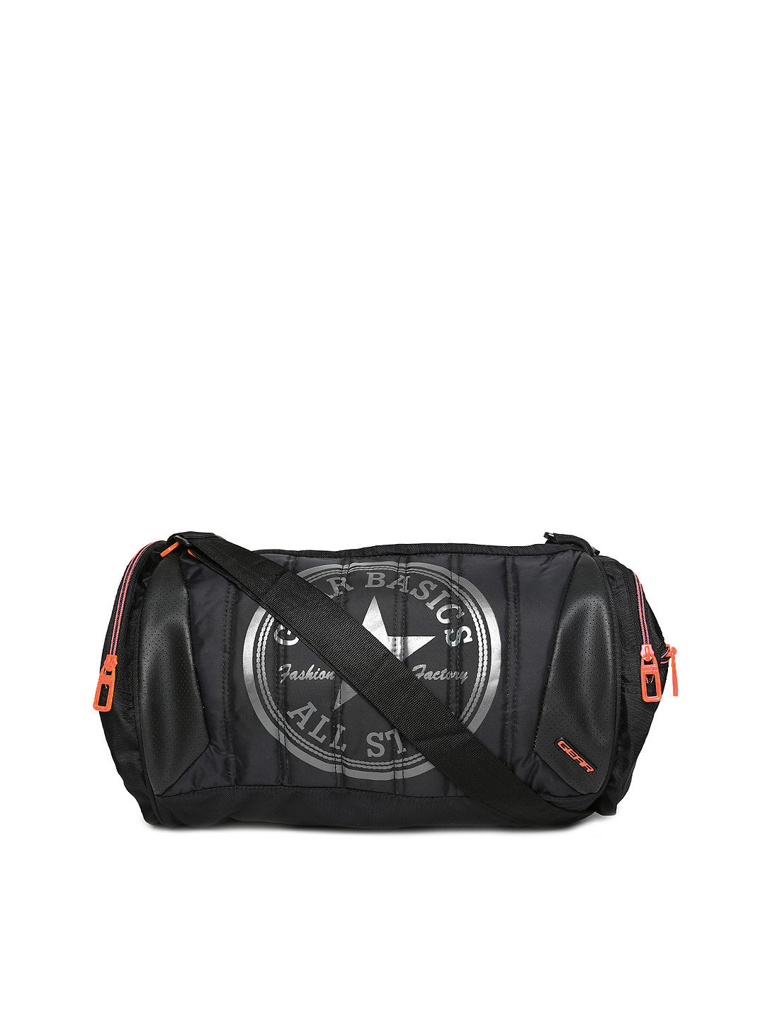 Buy Gear Unisex Black Printed Duffle Bag Duffel Bag for Unisex 745317