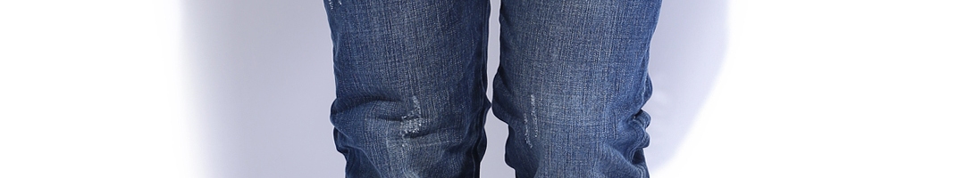 Buy Breakbounce Men Blue Buddy Hug Regular Fit Jeans - Jeans for Men ...