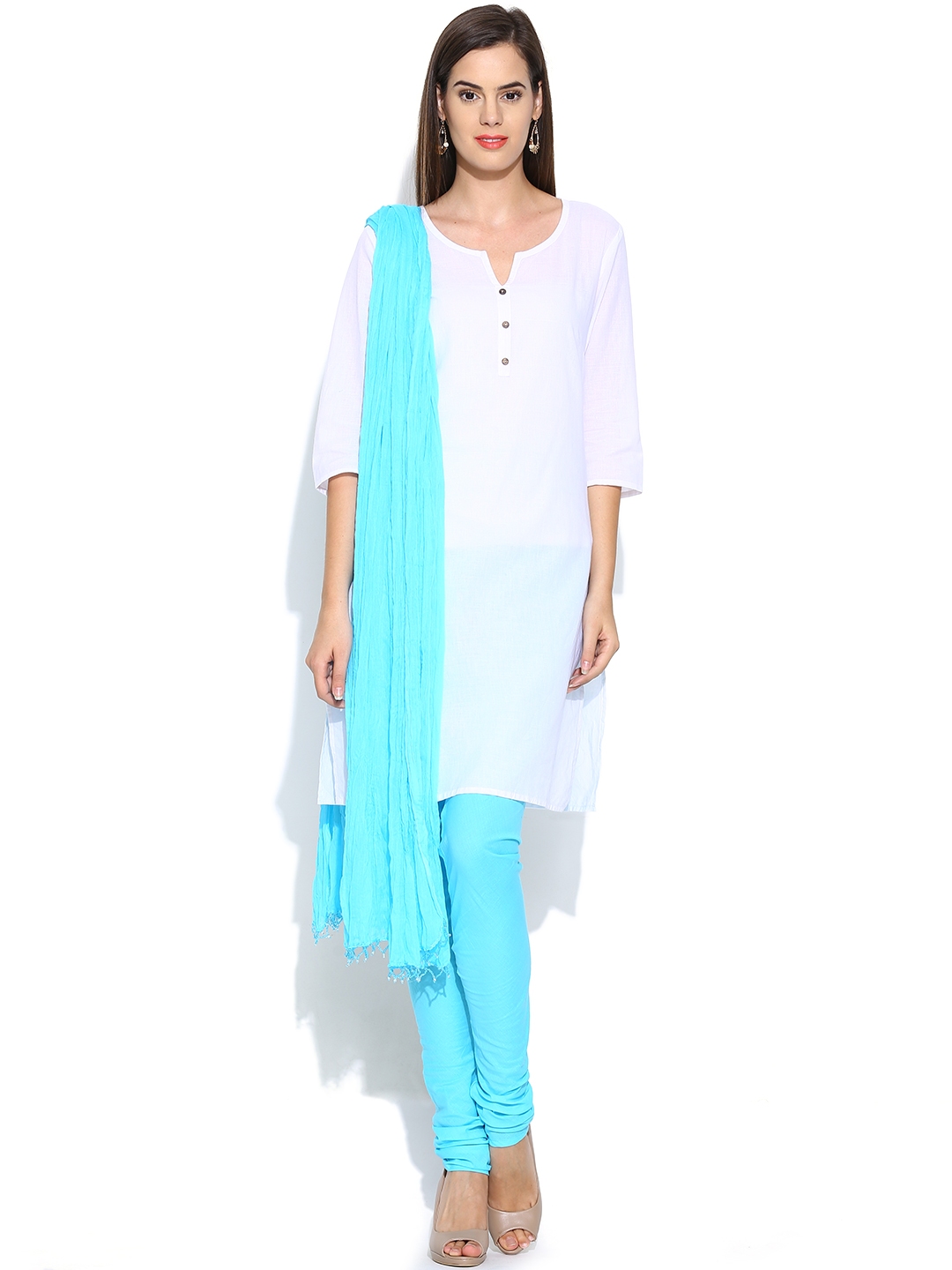 churidar dupatta designs