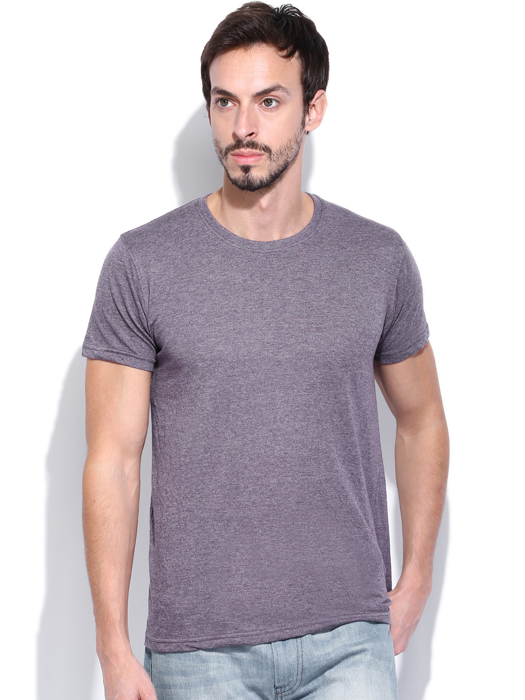 Buy Highlander Men Purple T Shirt Tshirts for Men 754539 Myntra