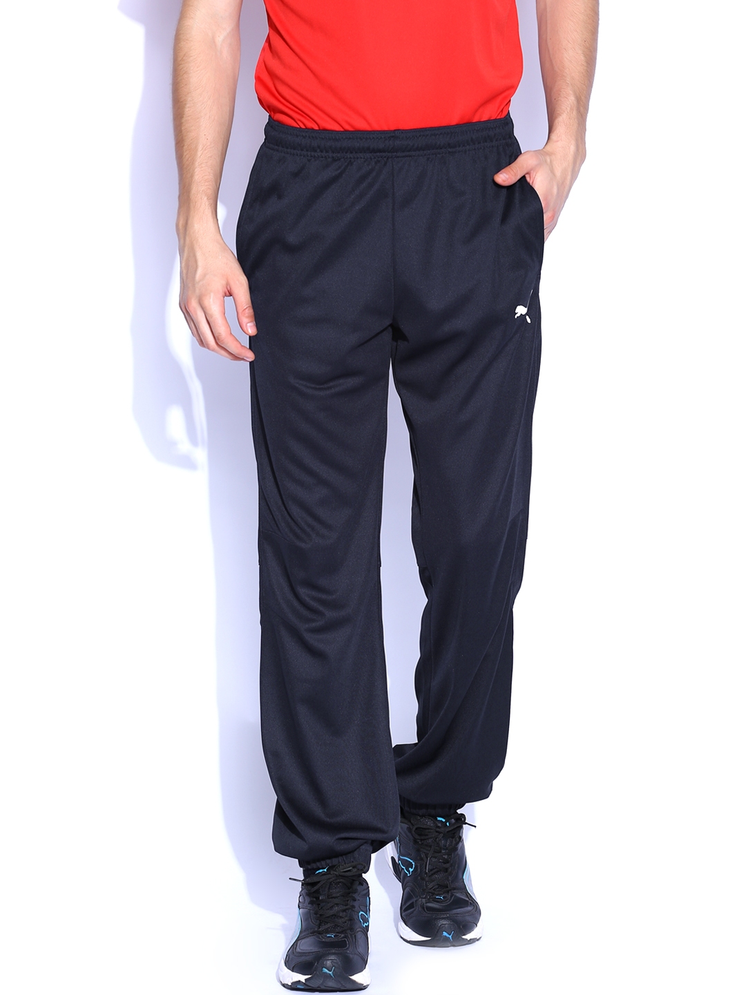 Buy PUMA Men Navy Track Pants - Track Pants for Men 759260 | Myntra