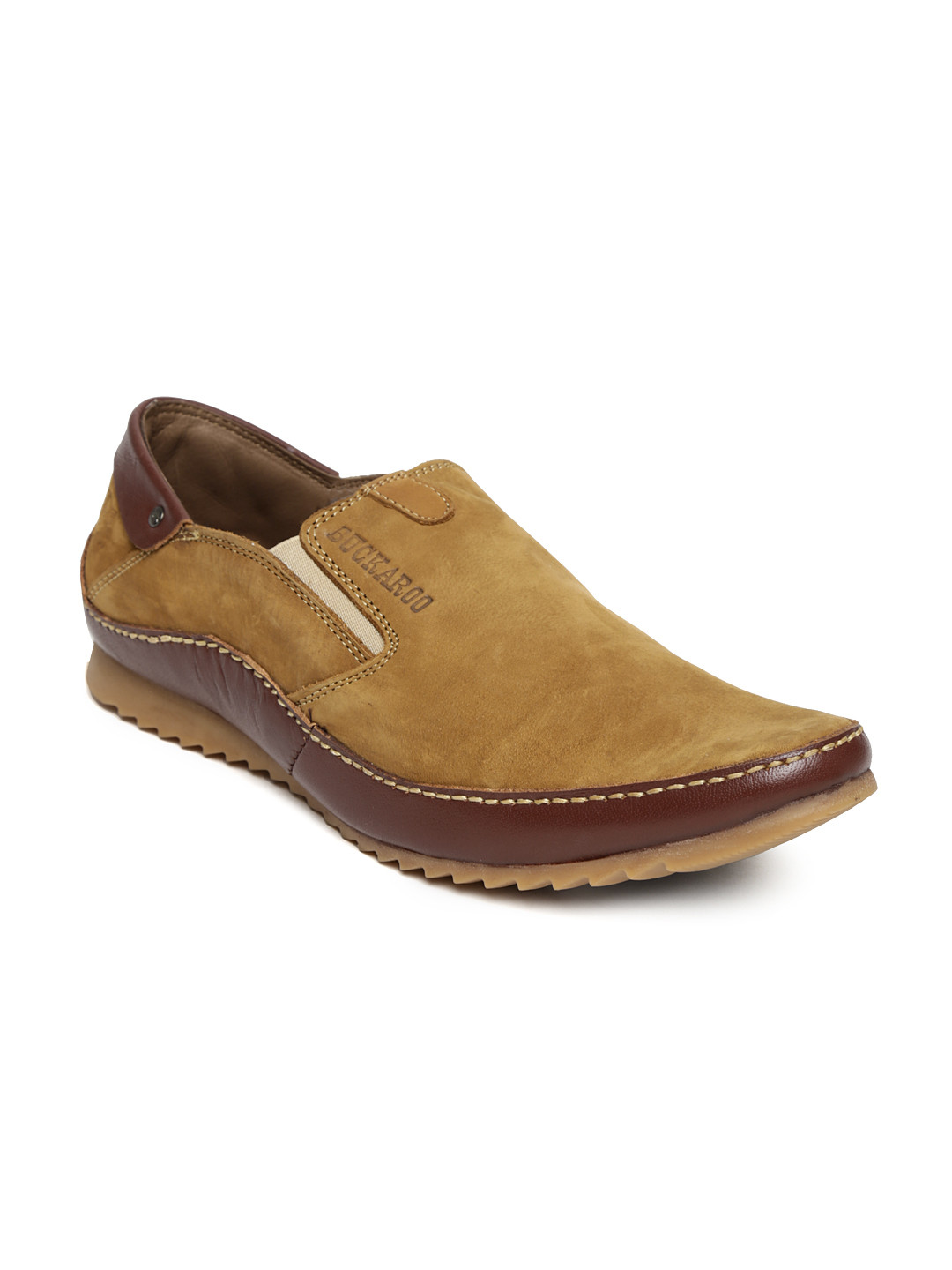 Buy BUCKAROO Men Textured Sandals from Buckaroo at just INR 2195.0