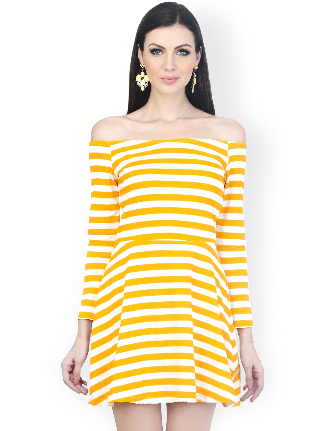 yellow and white outfit