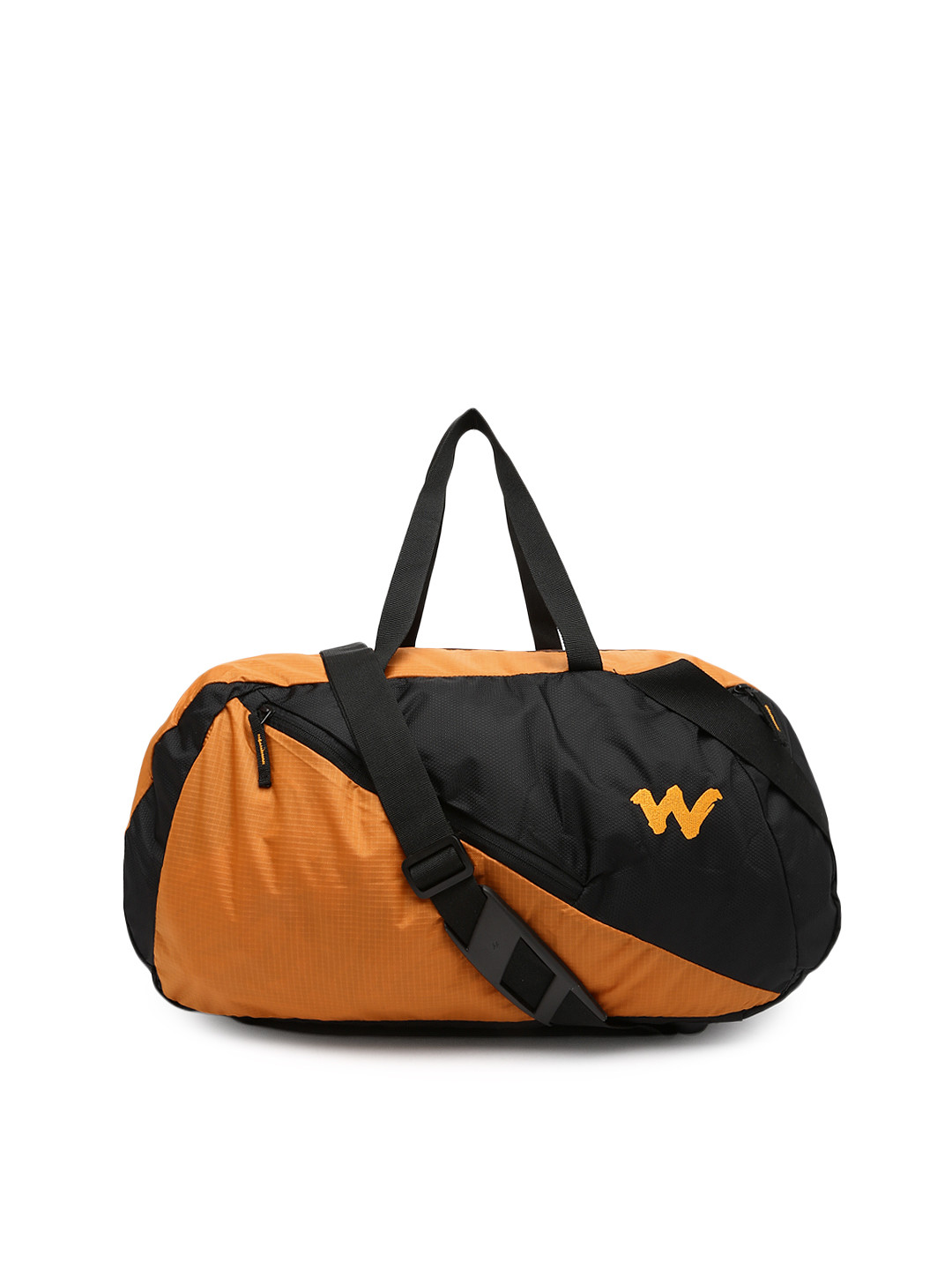 Buy Wildcraft Unisex Orange & Black Hitchhiker Duffle Bag Duffel Bag