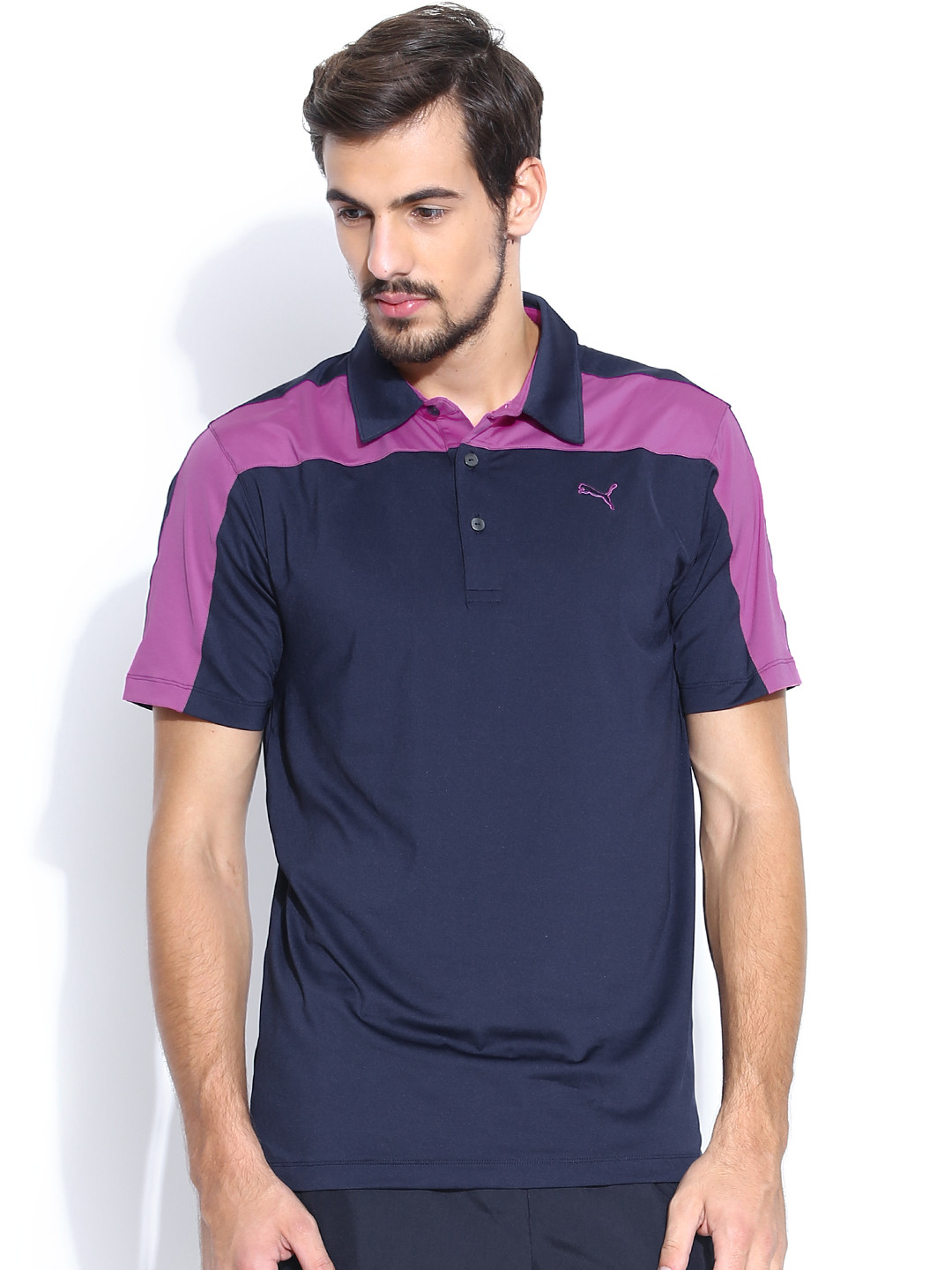 puma navy t shirt