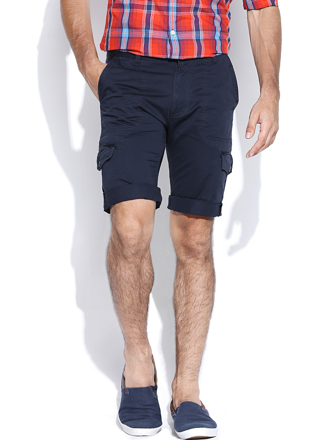 Buy Men Navy Shorts Shorts for Men 789540 Myntra