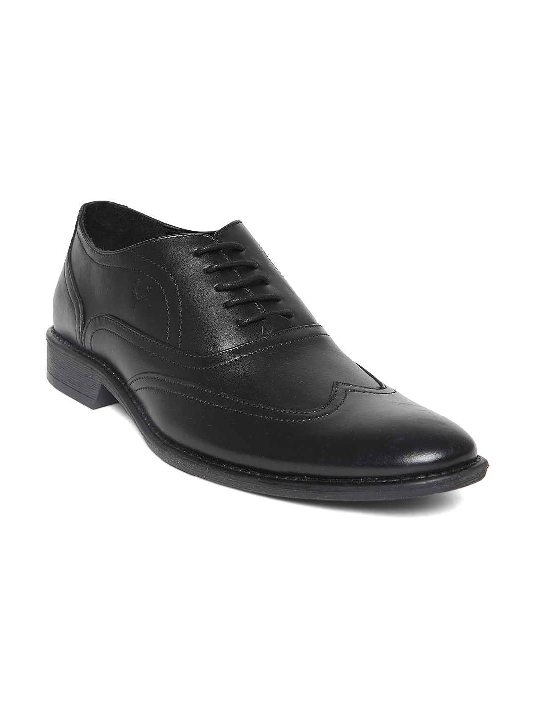 Buy Allen Solly Men Black Leather Formal Shoes - Formal Shoes for Men ...