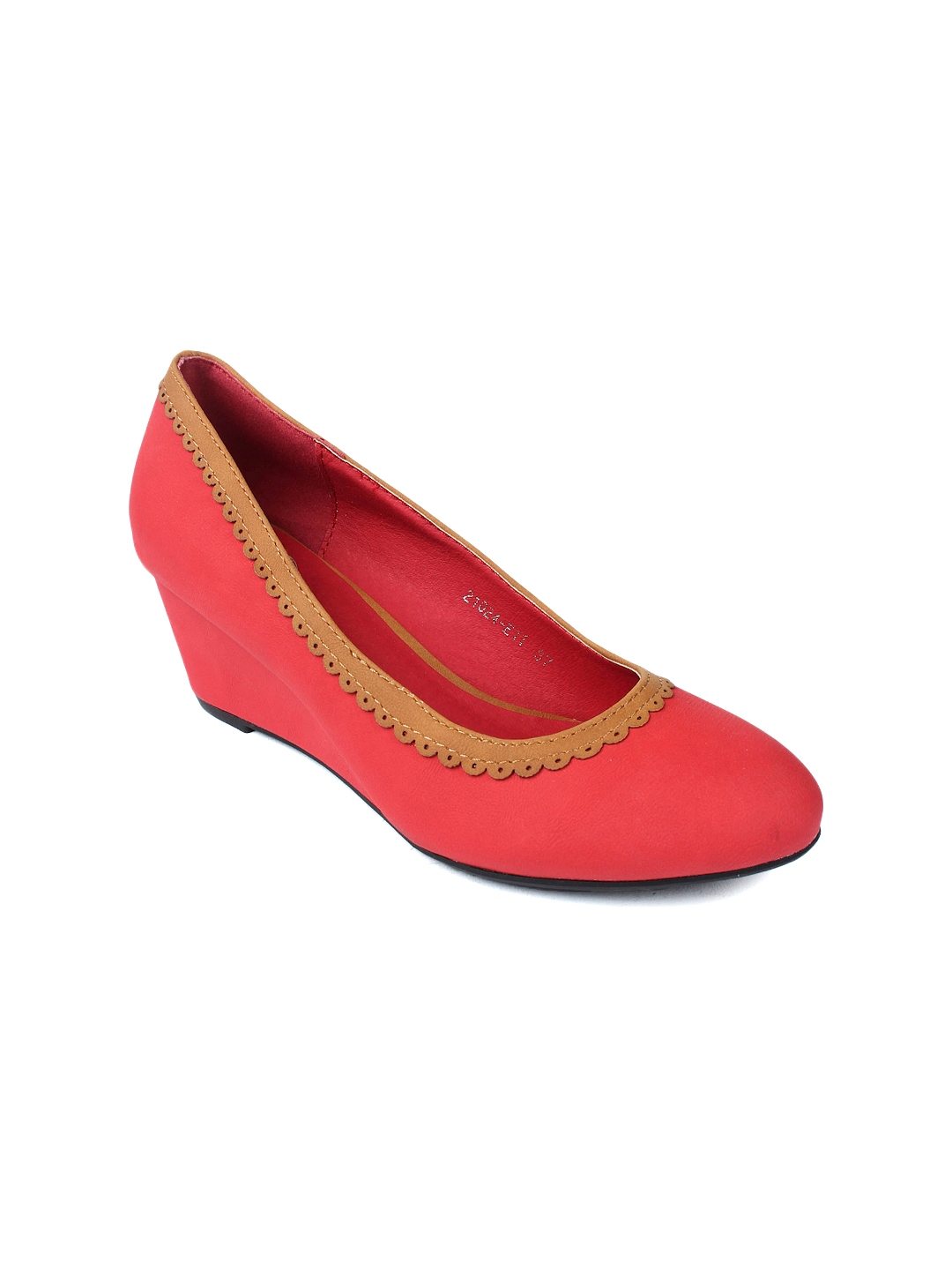 Buy Cobblerz Women Pink Wedges - Heels for Women 815931 | Myntra