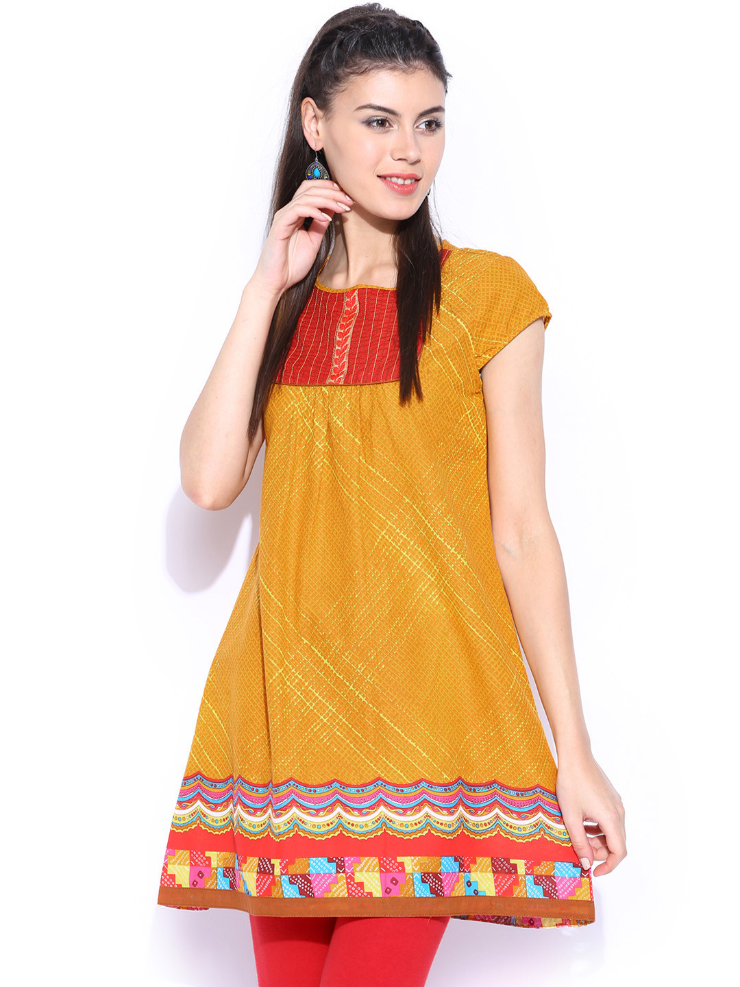 vishudh kurti myntra