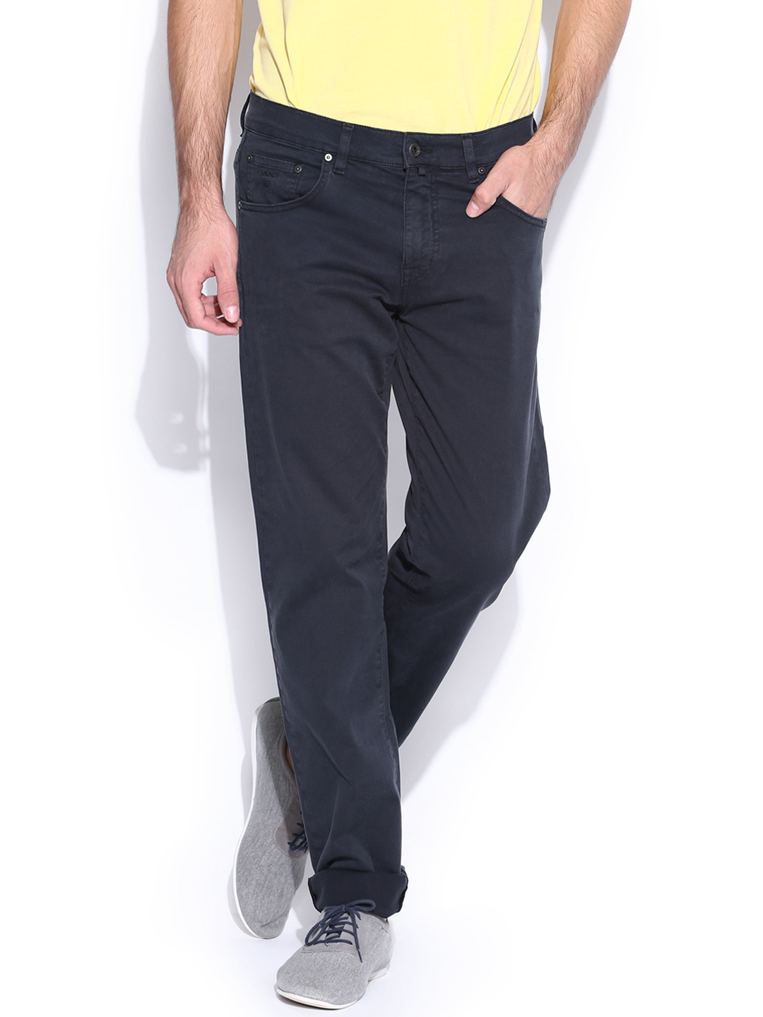 GANT Regular Fit Jeans Mid Blue Worn In at