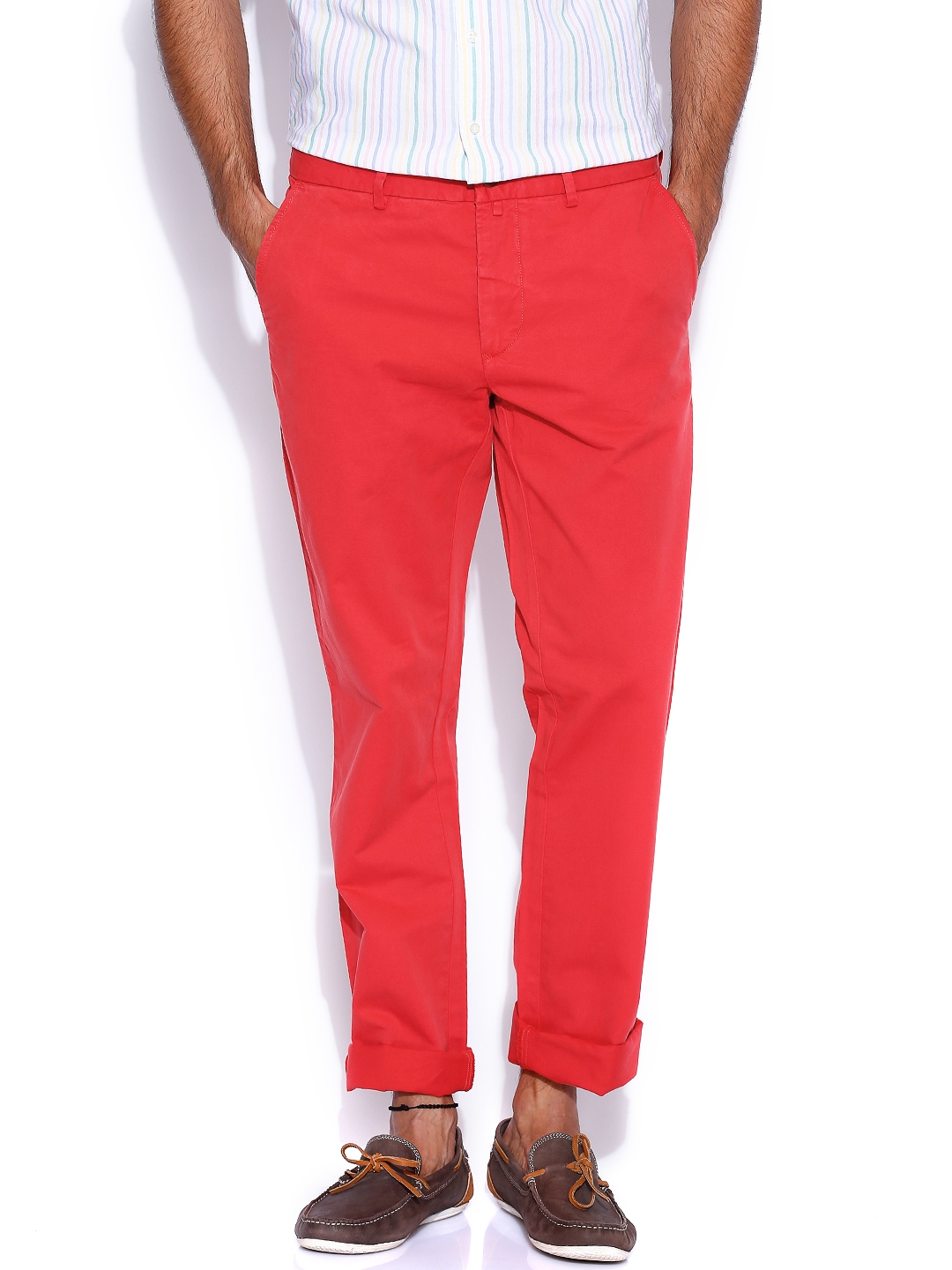 low rise trousers