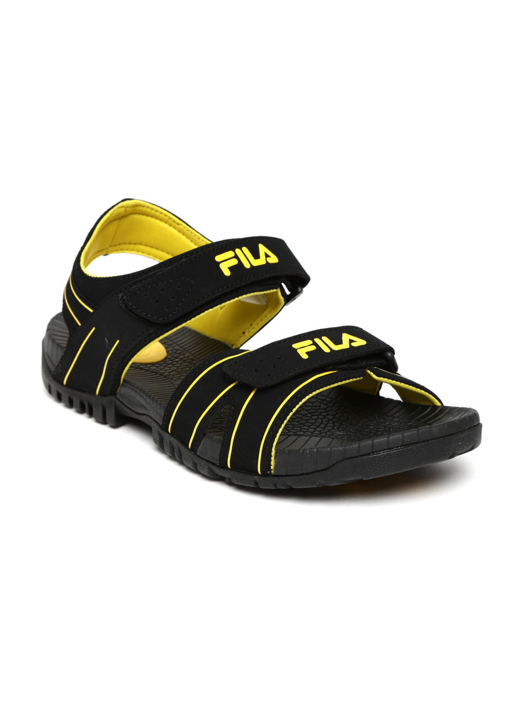 Buy FILA Men Black Connector Sports Sandals Sports Sandals for Men
