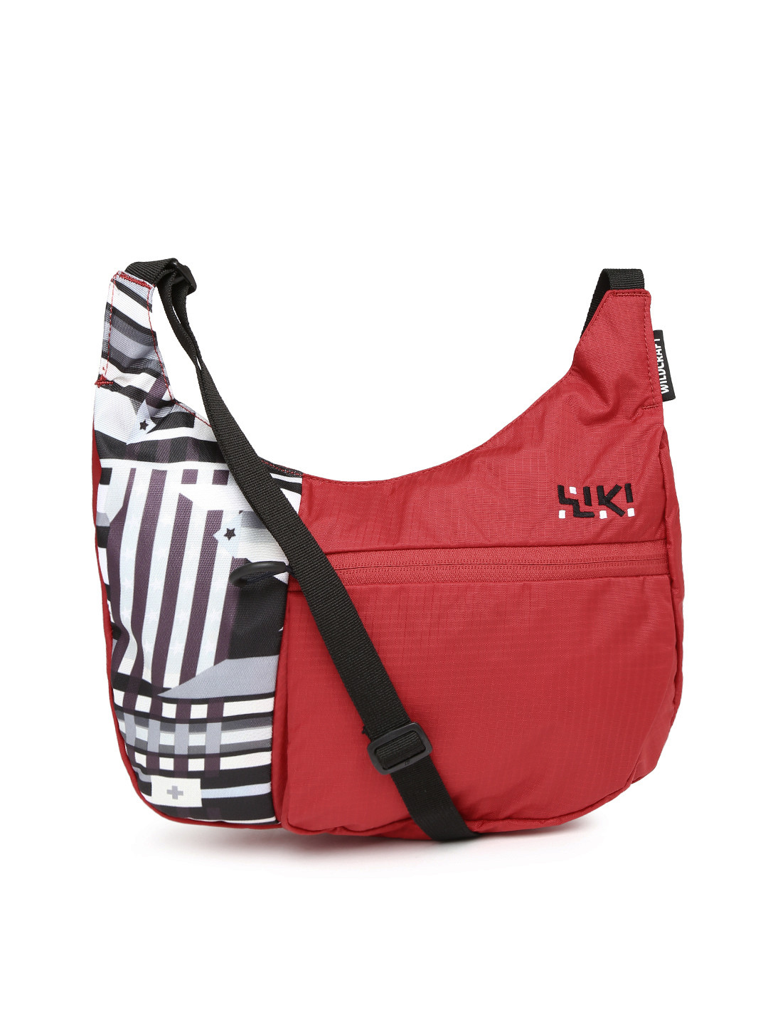 Buy Wiki By Wildcraft Red Printed Sling Bag Handbags for Women 847938