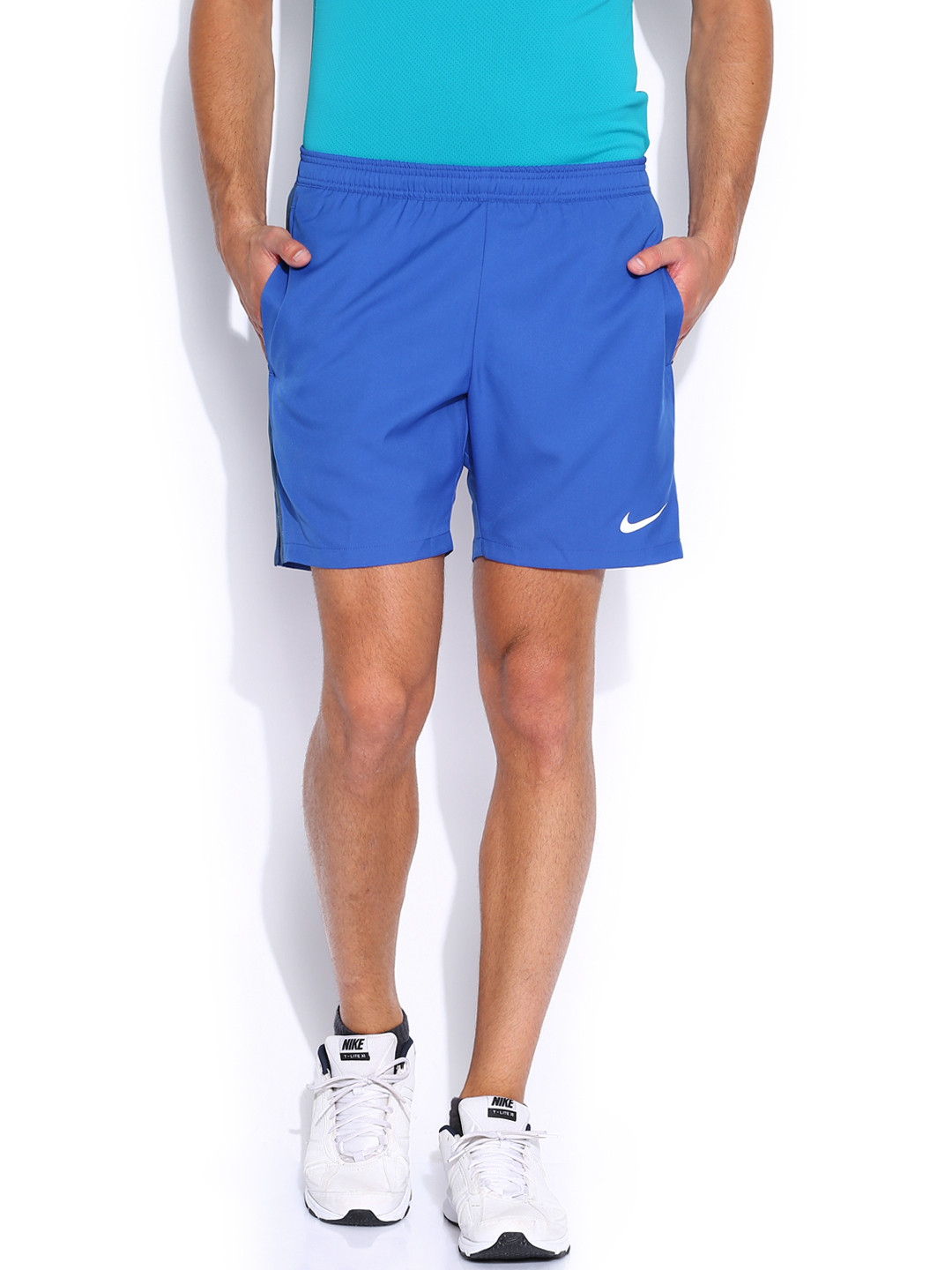 Buy Nike Blue Court Shorts - Shorts for Men 857368 | Myntra