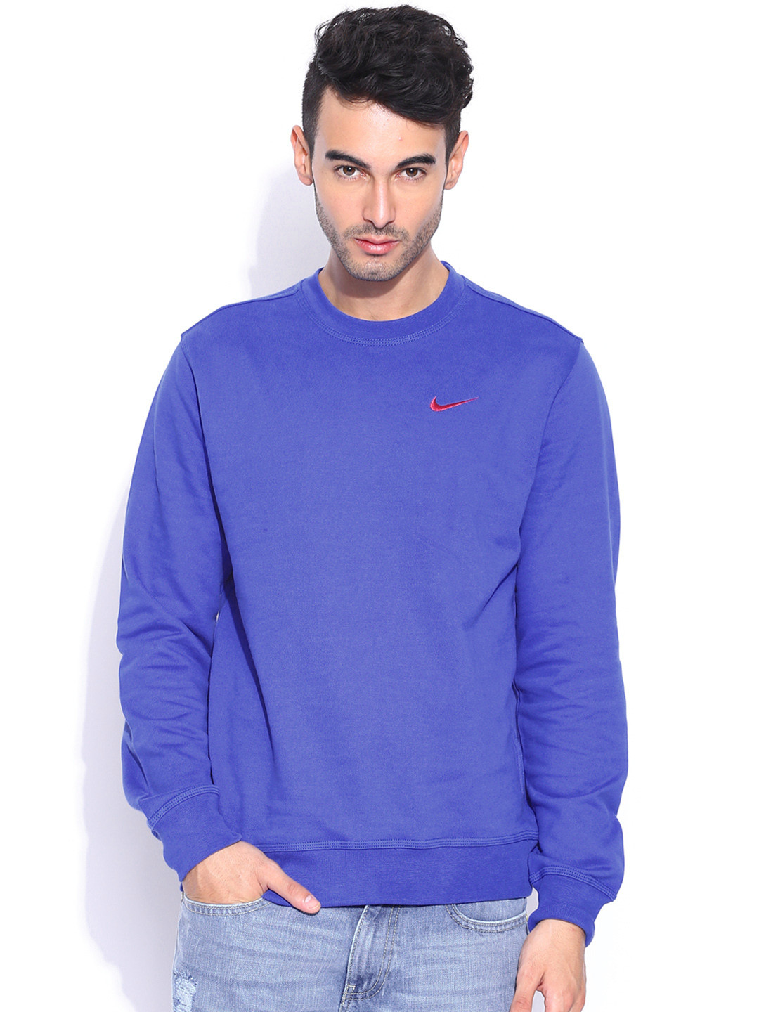 mens nike blue t shirt