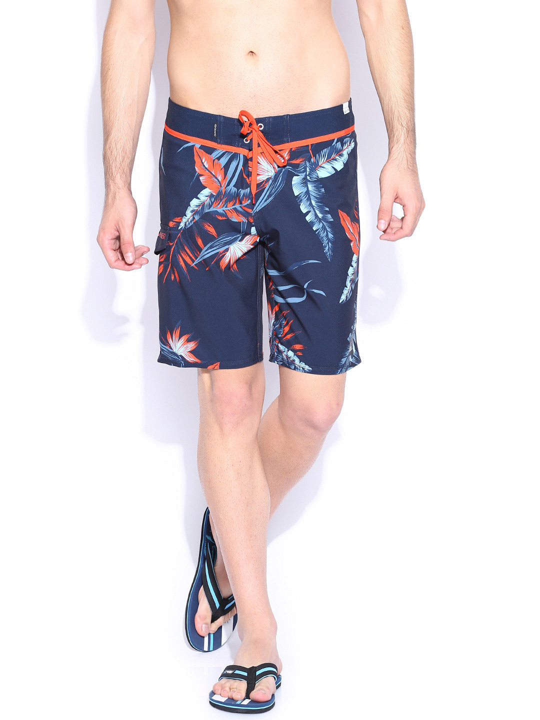 Buy Quiksilver Navy Printed Surfing Shorts Shorts for Men 858956 Myntra