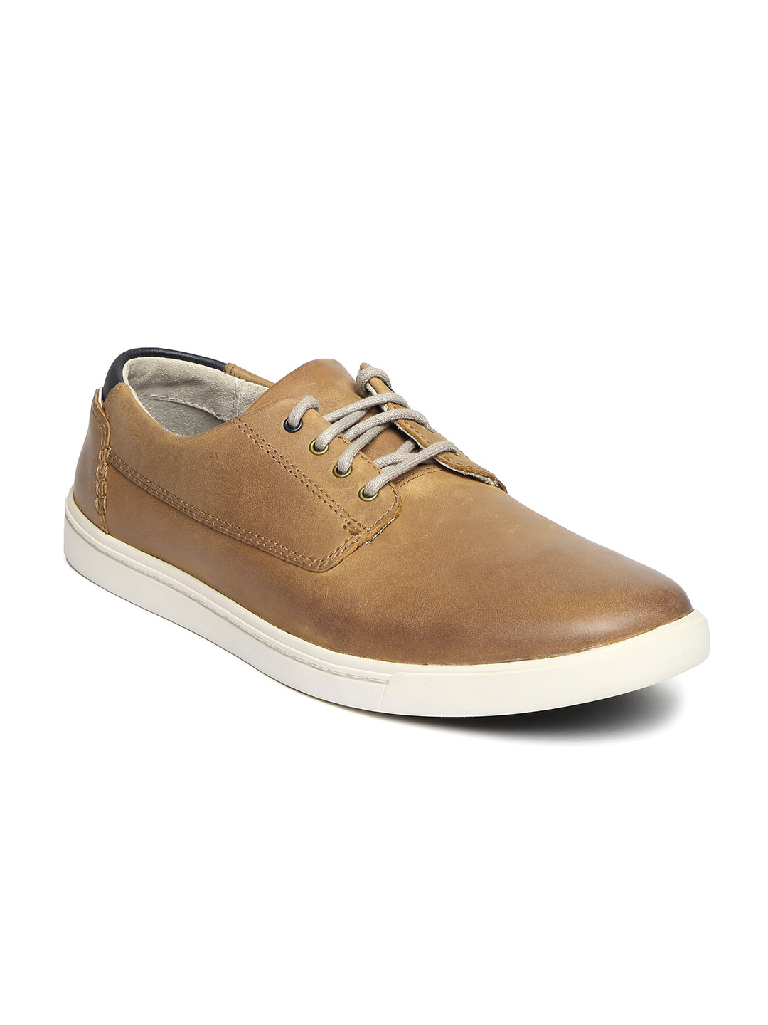 clarks brown casual shoes