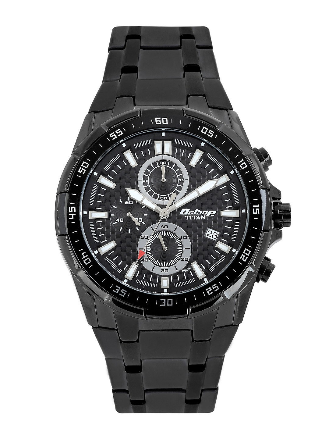 titan octane watches black