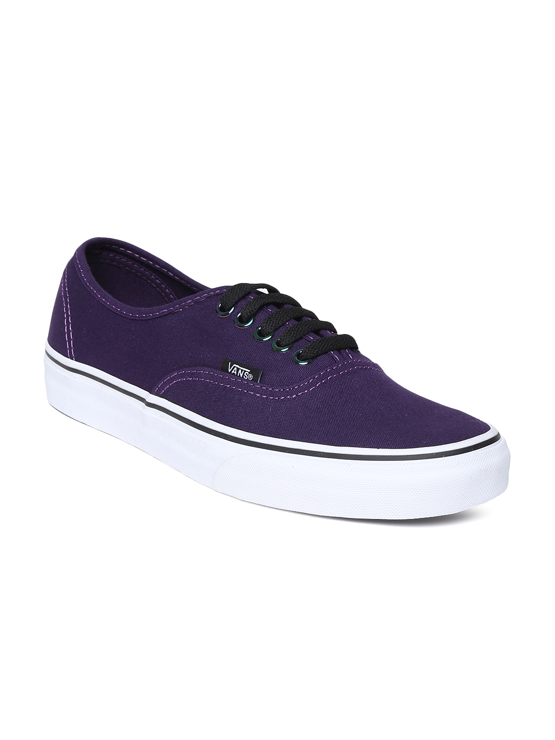 Buy Vans Unisex Purple Authentic Canvas Sneakers - Casual Shoes for