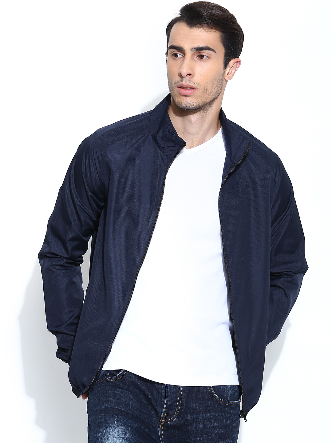 Buy Mast & Harbour Navy Jacket Jackets for Men 873756 Myntra
