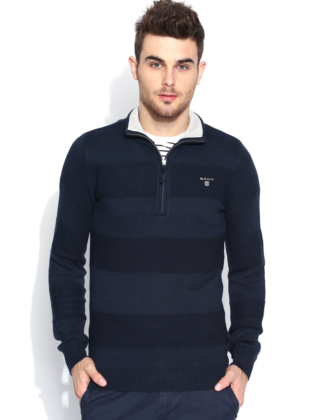 gant navy sweater