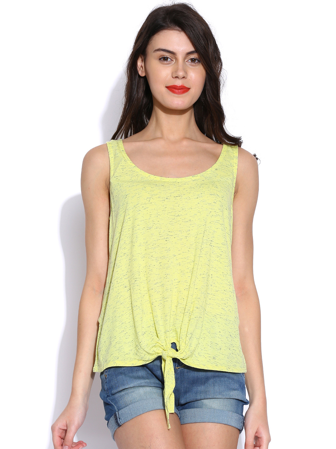 Buy ONLY Yellow Top Tops for Women 880277 Myntra