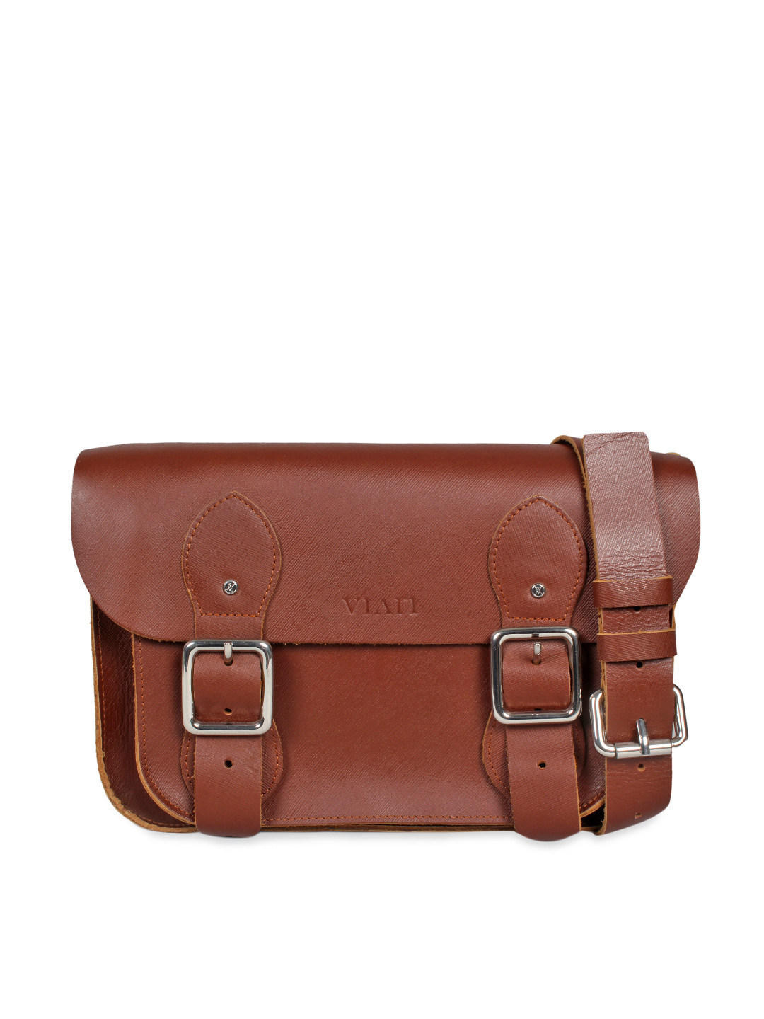 Buy VIARI Unisex Tan Brown Satchel Handbags for Unisex 890858 Myntra