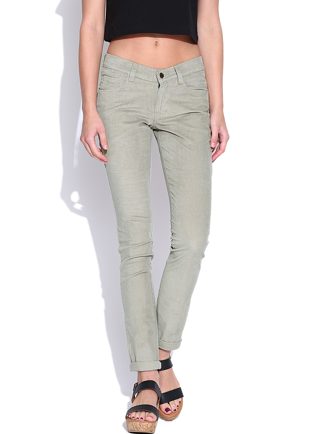 grey corduroy trousers mens