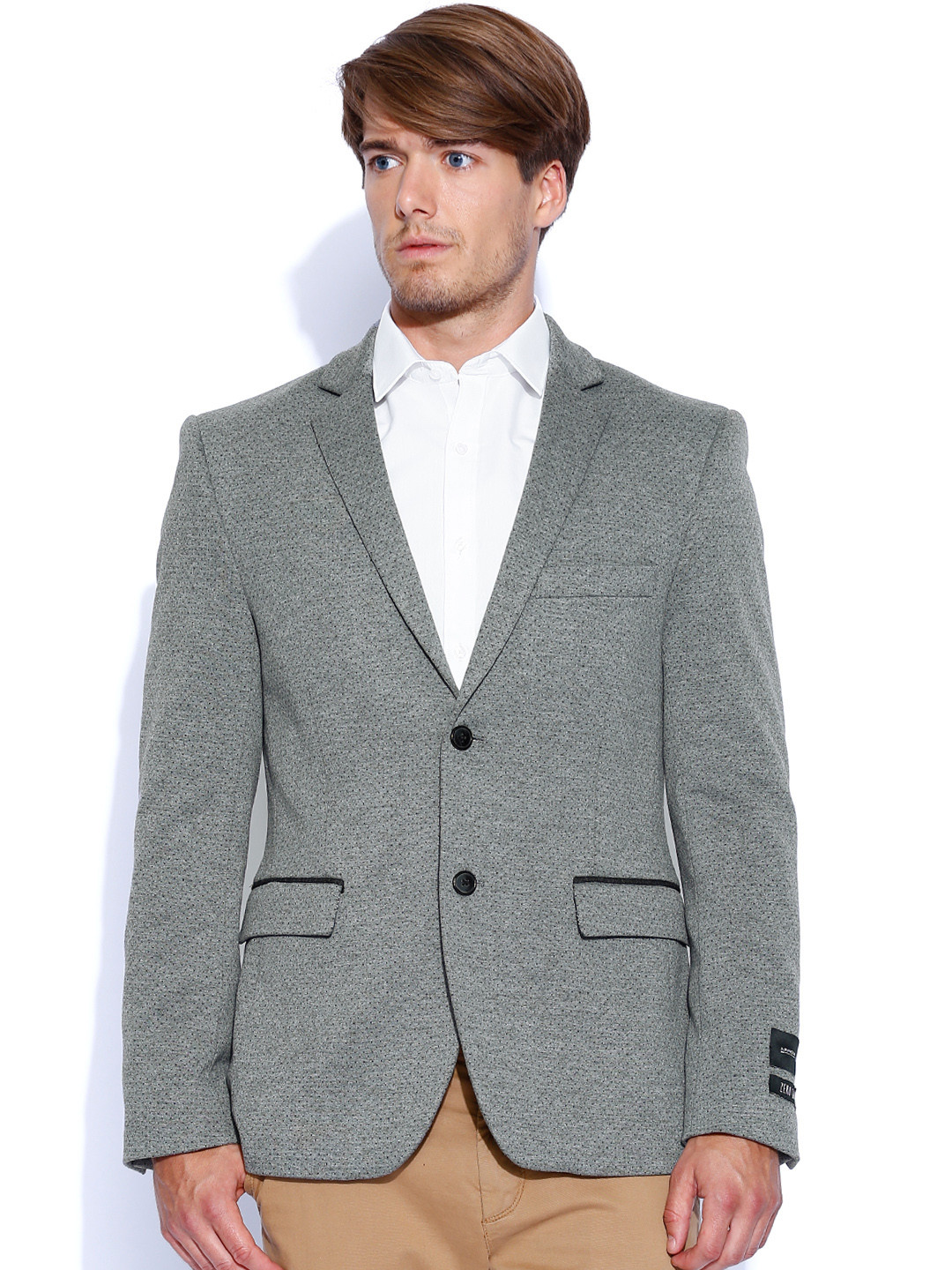 Buy Arrow New York Grey Blazer Blazers for Men 904054 Myntra