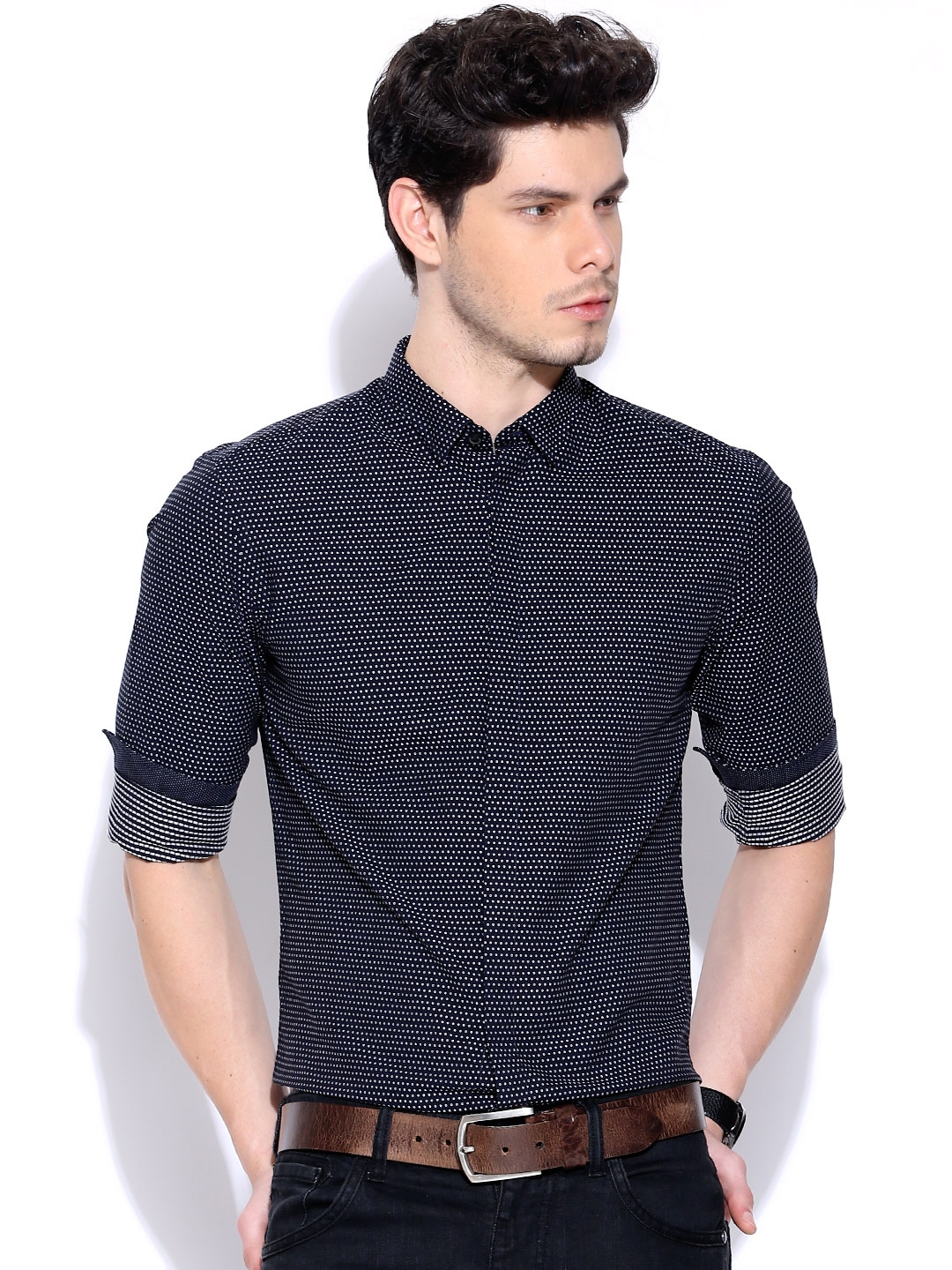 jack and jones shirt black