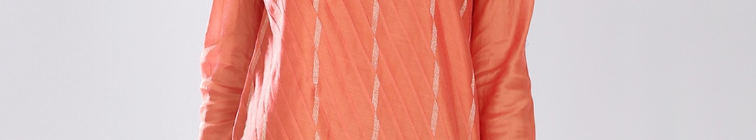 Buy Fabindia Orange Kurta - Kurtas for Women 905107 | Myntra