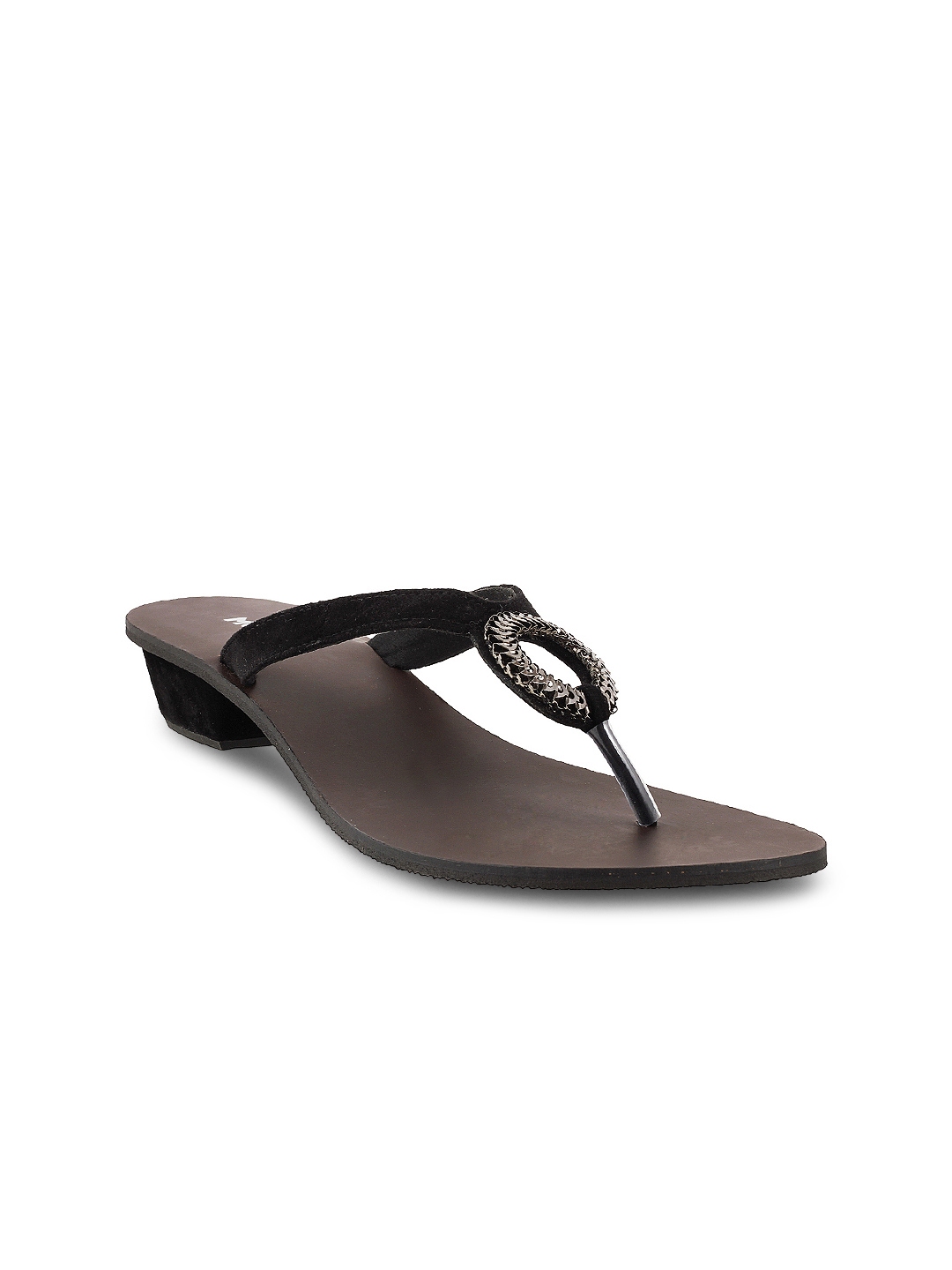 mochi black sandals