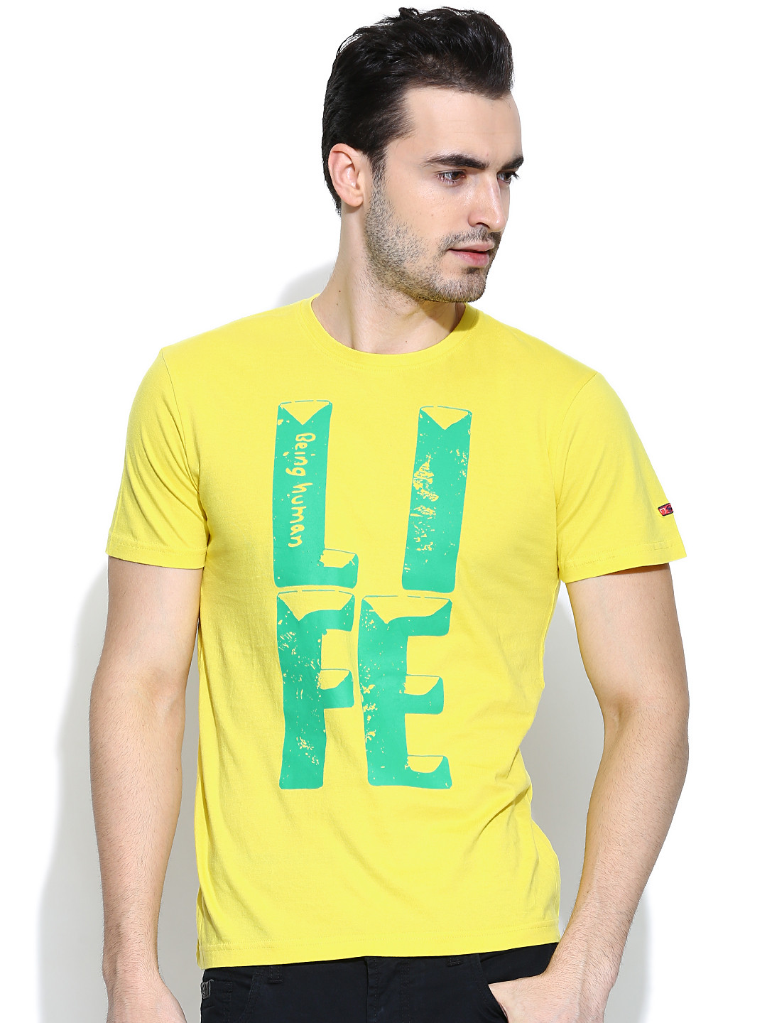 myntra being human t shirt